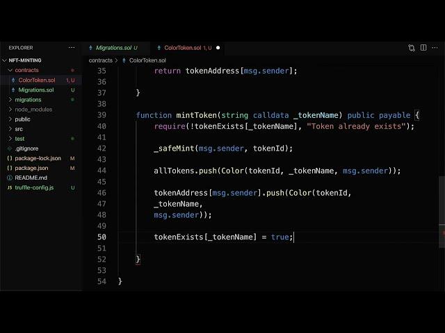 Build a Simple NFT Smart Contract in Solidity