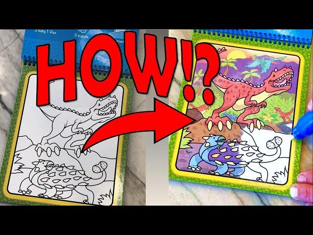 The Science of Water Reveal Coloring Books 