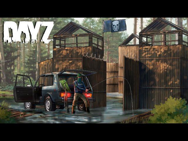 Дом на воде. Дважды утащили весь лут из-под носа антирейдеров - DayZ