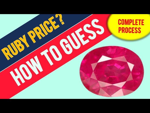 Ruby price in 2023 | complete price guide | GEMS CREST |