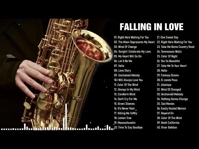 Top 50 Saxophone Romantic Love Song Instrumental -The Very Best Of Sax, Piano, Guitar Love Songs