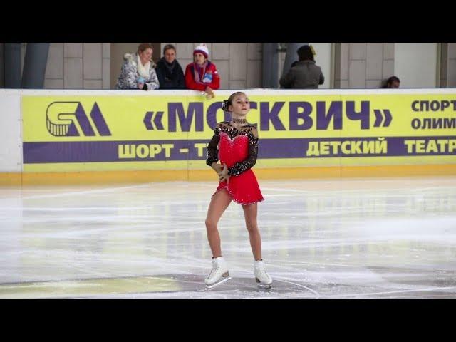 Мария Гордеева, ПП (Maria Gordeeva, FS), младшие, Первенство Москвы младшего возраста 2019