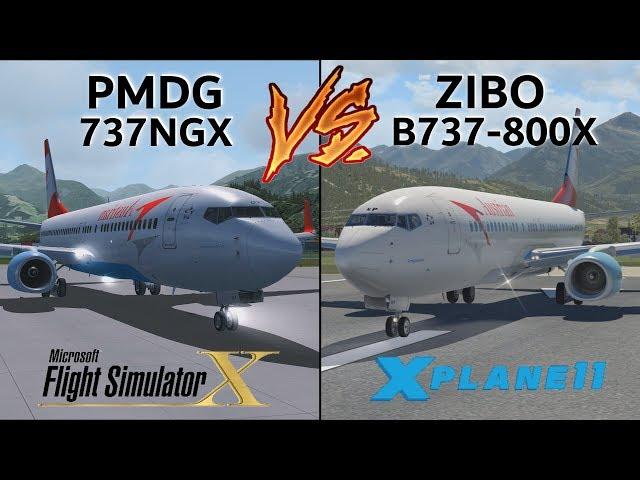 PMDG 737 NGX vs. ZIBO B737-800X | THE ULTIMATE COMPARISON