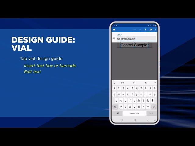 How to Use Vial Design Guide | Brady Express Labels App