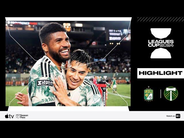 Club León vs. Portland Timbers | Leagues Cup | Full Match Highlights | July 28, 2024