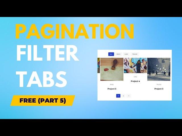 How To Make A Portfolio Filter Pagination In Wordpress 2024