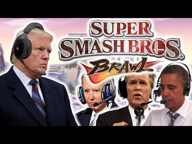 US Presidents Play Super Smash Bros. Brawl