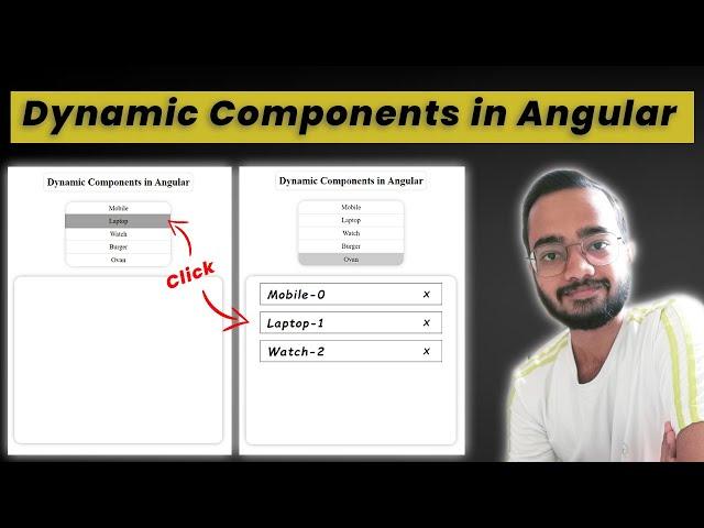 How to Create Dynamic Components in Angular 13/14? | Load Components Dynamically | 2022