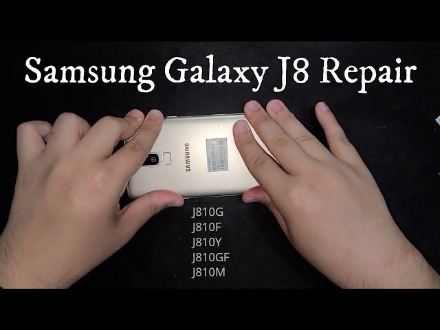 Samsung Galaxy J810 LCD Screen Glass Digitizer Repair | Samsung J8 Screen Replacement