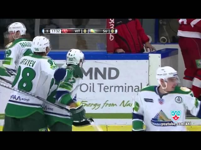 [HD] Первый гол Ефима Гуркина в КХЛ / Yefim Gurkin first KHL goal