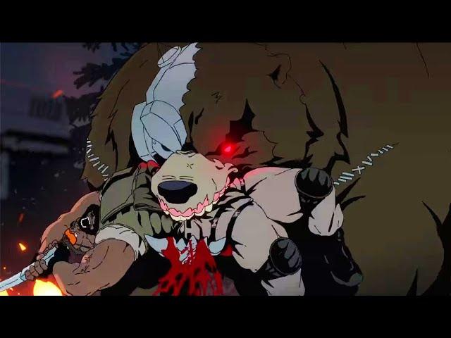 Cyber Grizzly Bear attacks Soldiers (4K) - Kill Team Kill  -  Love, Death & Robots Volume 3