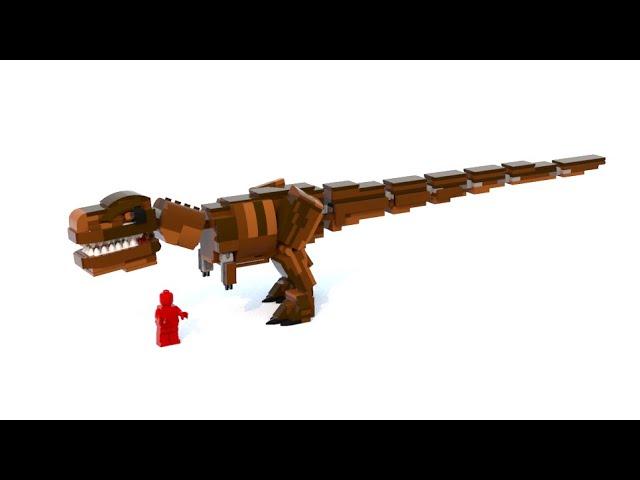 Lego Jurassic Park/World Tyrannosaurus Rex (MOC)