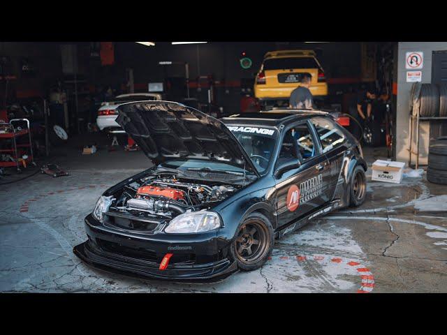 How To Build The ULTIMATE K24 Honda Civic EK Hatch | Mini Documentary