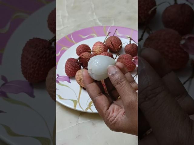 Have you tasted this fruit.. #litchi #fruit #shorts