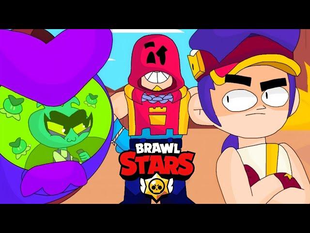 Eve and Fang in showdown - Brawl Stars animation