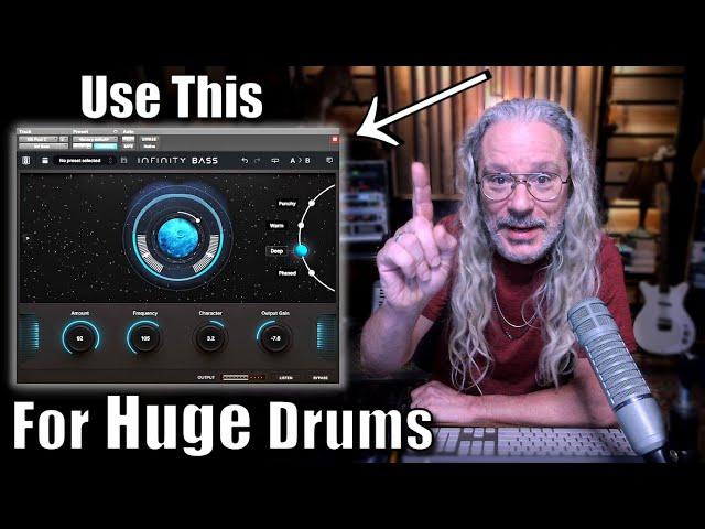 How To Make Your Drums Bigger, Deeper, Fuller, Amazing And So On.... - Slate Infinity Bass Plugin