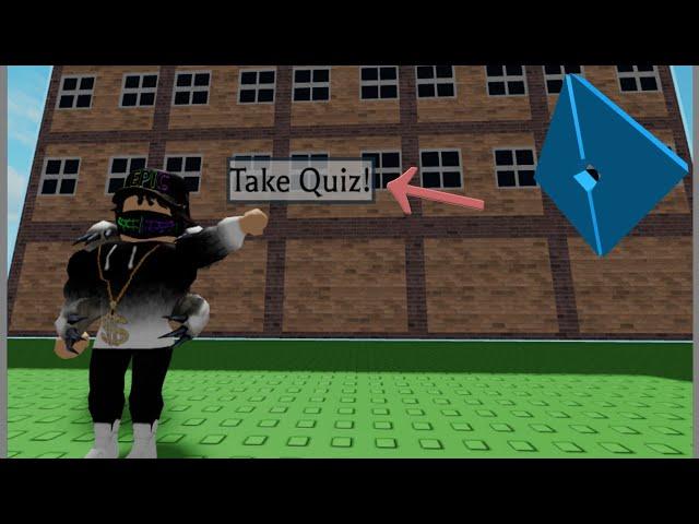 How to make a Working Quiz Gui Part1 | Roblox Studio.