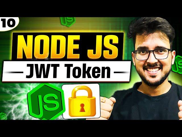 JWT Token Authentication in Node JS | complete node js playlist #backend