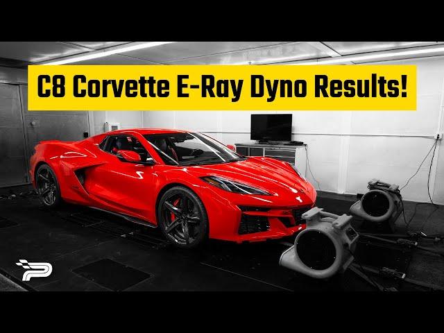 Electric C8 Corvette E-Ray Dyno Results! - Worlds First!