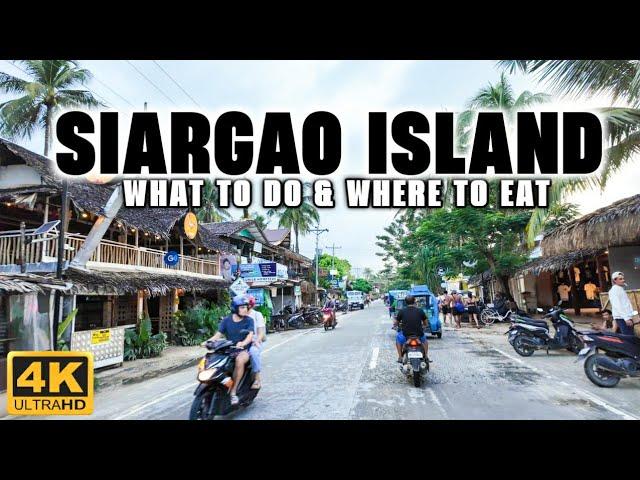 [4K] SIARGAO 2024 GUIDE: What to Do and Where To Eat for an Unforgettable Experience!