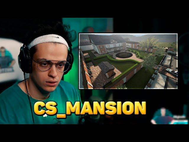 БУСТЕР ИГРАЕТ ШОУ-МАТЧ на КАРТЕ CS MANSION