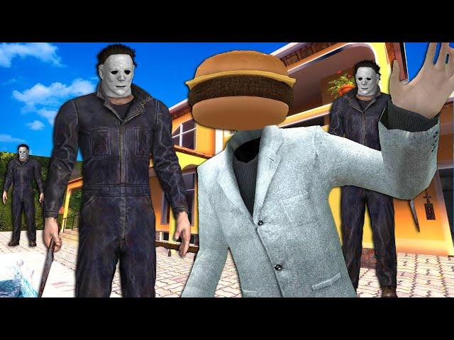 Michael Myers is a HORRIBLE Salesman in Gmod?! - Garry's Mod Multiplayer Survival