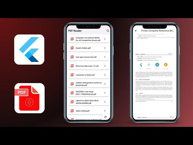 PDF Viewer App In Flutter - PDF Reader App In Flutter Tutorial