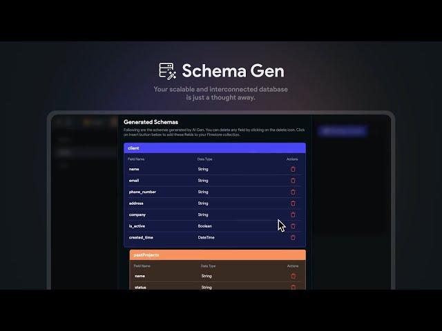 Build a Backend Schema with AI | Schema Gen | FlutterFlow AI Gen Release (2/4)