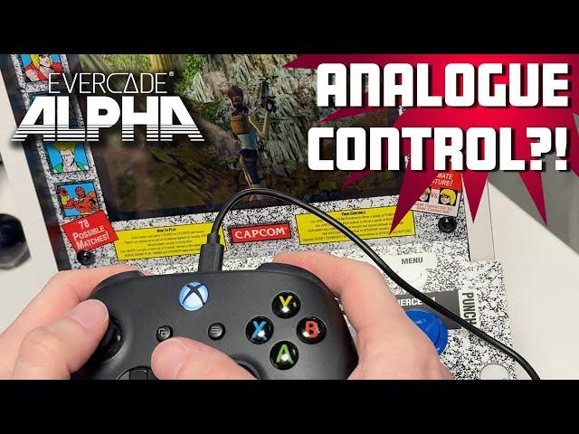 Did Evercade Alpha's update just give Tomb Raider 3 analogue control?