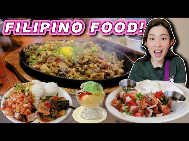 Full Day of Eating FILIPINO FOOD in Hawaii! || Filipino Breakfast, Lunch & Dinner!