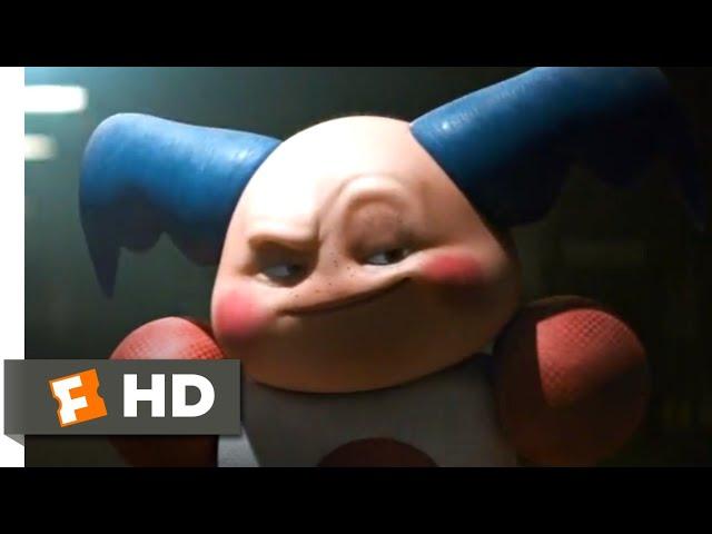 Pokémon Detective Pikachu (2019) - Mr. Mime Interrogation Scene (2/10) | Movieclips