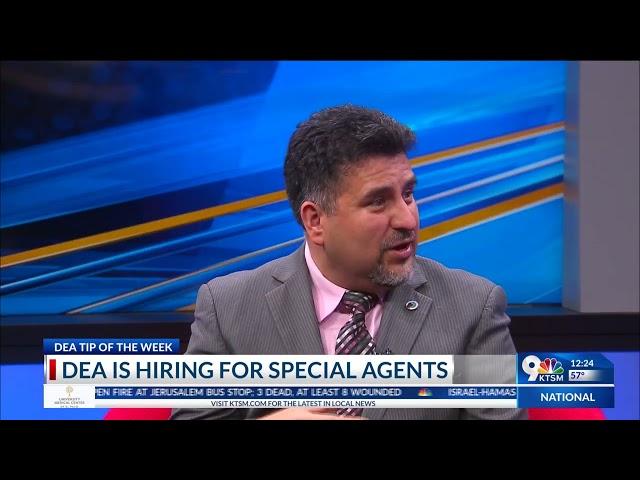 Carlos Briano encourages the public to apply to become a DEA Special Agent