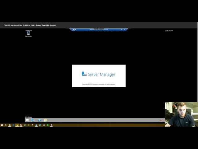 Windows Server 2012 R2 System State Backup And Restore Tutorial W/AD Demo