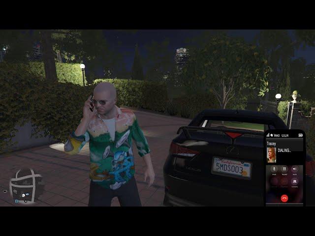 GTA 5 PC Michael Calls His Daughter Tracey & Discovers A Sexually Charged Greeting Instead