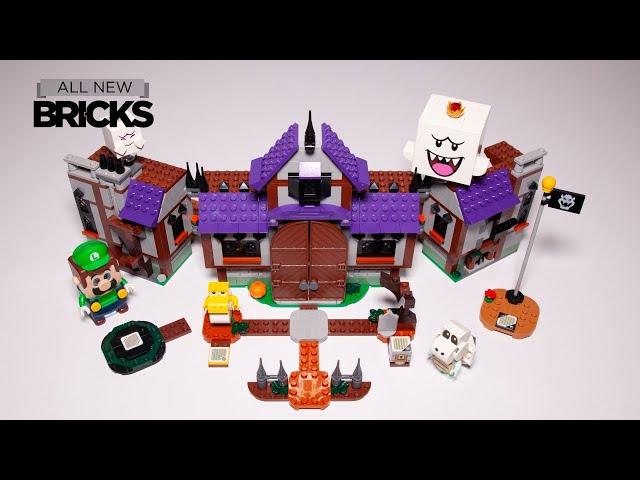 Lego Super Mario 71436 King Boo's Haunted Mansion Speed Build