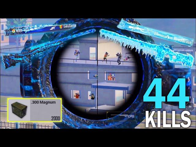 44 Solo Kills! MY BEST SNIPER AWM GAMEPLAY of the SEASON Pubg mobile