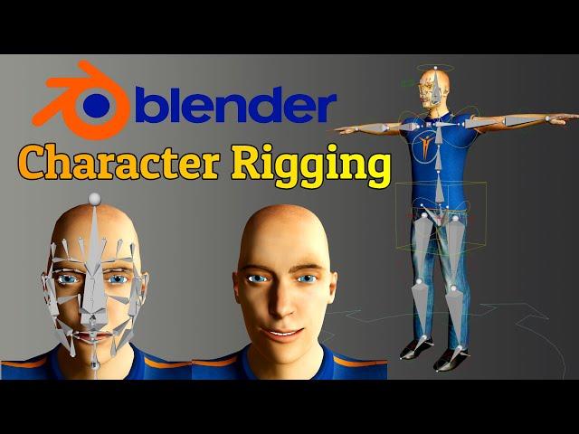 Blender 3.0 Tutorial | Human Meta Rig | Including Face Rigging