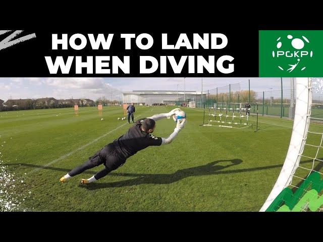 GOALKEEPING DIVING | HOW TO LAND SAFELY