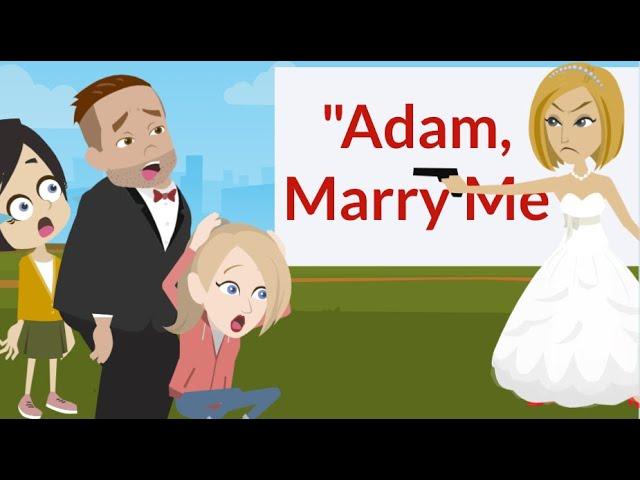 Saleena kidnapped Adam!| Basic English conversation | Learn English | Like English  | Kim English