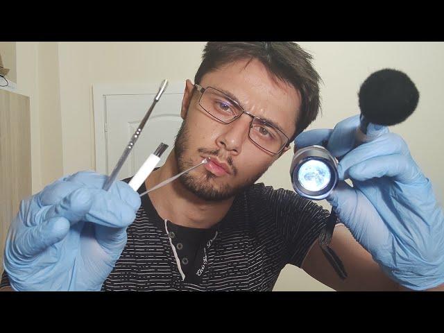 ASMR Ear Exam & Ear Cleaning Roleplay With Dr Kenshi (Casual Af)