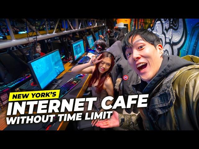 Internet Cafe That Lets You Stay FOREVER in New York