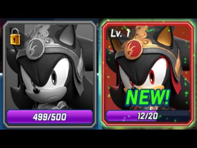 Sonic Forces Speed Battle - WARRIOR SHADOW New Challenger Unlocked All 111 Runners Unlocked Gameplay