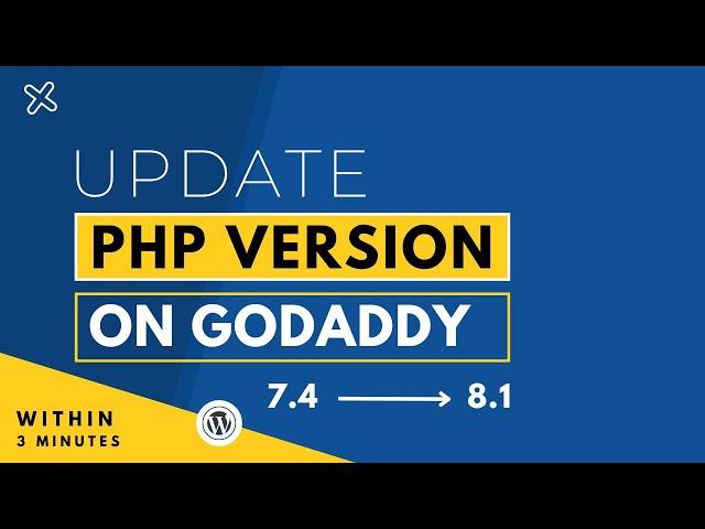 How To Update Php Version In Wordpress Godaddy | Update Godaddy Php | Update Php Wordpress Godaddy