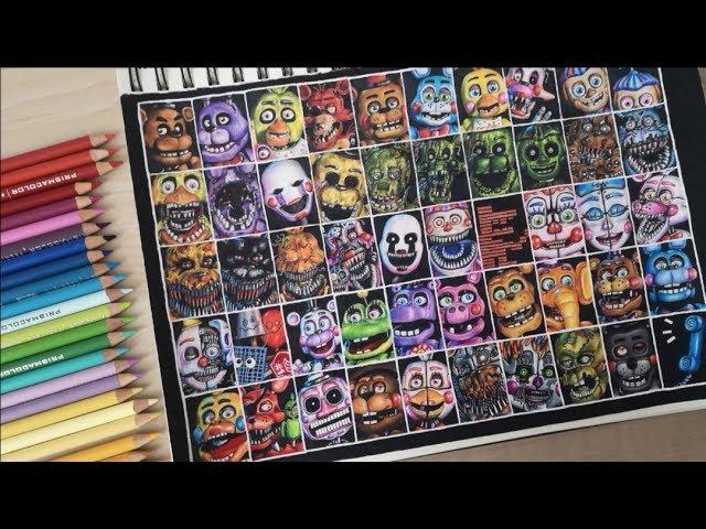 Drawing the UCN-Poster - FNaF