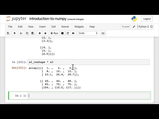 55  Reshape and Transpose | NumPy