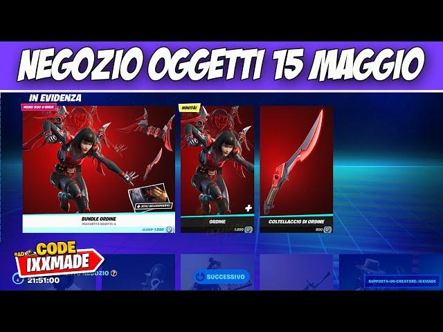 Fortnite Negozio Oggetti Oggi 15 Maggio 2022 | Negozio Oggetti 15.5.2022 Hardigatti