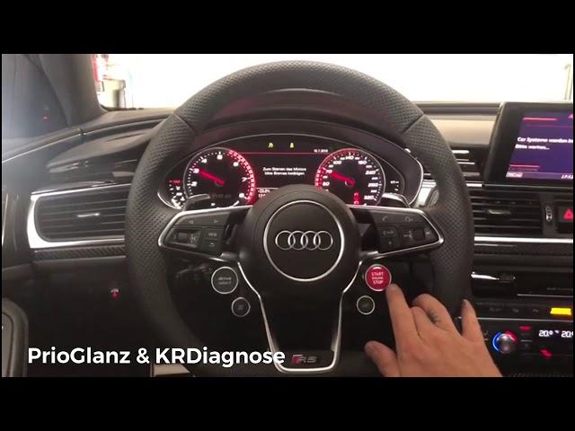 Audi RS6 Performance Lenkrad Umbau Steeringwheel R8 Lenkrad