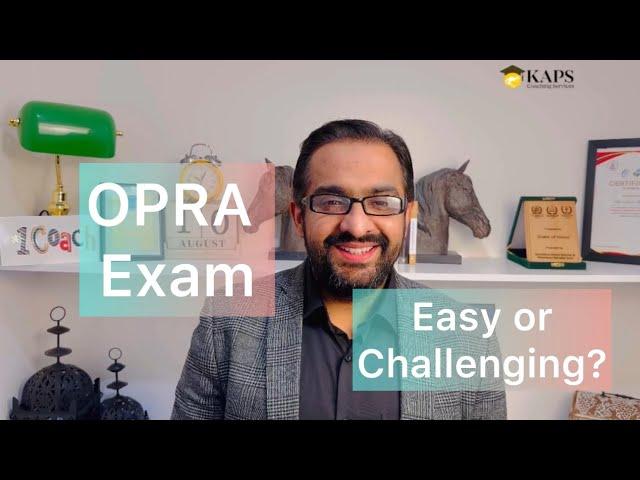 Opra Exam Structure | Kaps Exam Finished | Australian Pharmacy Exam | Asad Mehmood