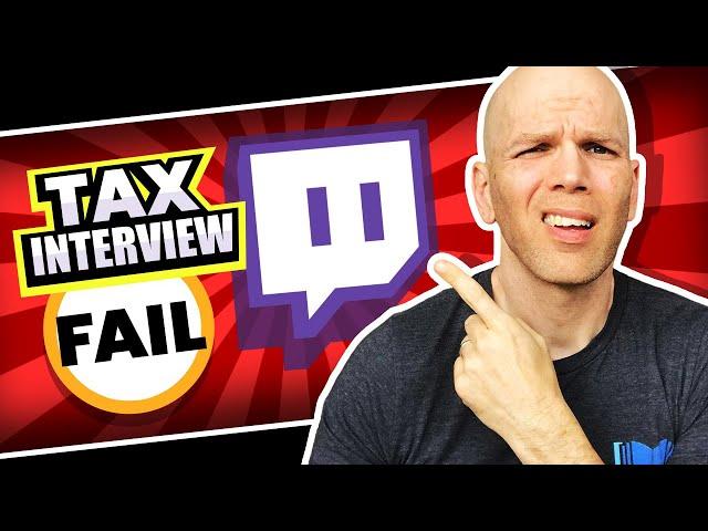 Twitch Affiliate Tax Interview Failed: How to Fix the Glitch