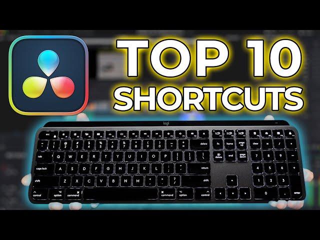 10 Keyboard Shortcuts For Faster Editing In DaVinci Resolve | Quick Tip Tuesday!